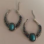 Handmade Multicolored Boho Stone Decor Earrings – Stainless Steel Photo 3
