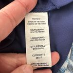 City Triangles  Navy Blue Ikat Print Maxi Dress Boho Summer Beach Vacation Medium Photo 7