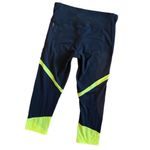 Champion  DUODRY Capri Length Workout Leggings Gray Neon Size XS Activewear Sport Photo 2