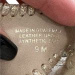 Jack Rogers Marabella Thong Sandal Whipstitch Shoe Metallic Gold Wedge Size 9 Photo 7