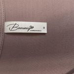 Amazon NWOT Beeuniq Beige Ruffle Short Sleeve Dress sz M Photo 3