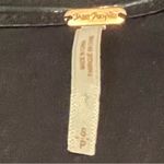 Free People Strapless Black Blue Embellished Frilly Skirt Dress Tulle Boho Small Photo 5