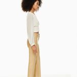 Wilfred Aritzia Wistful Blouse in Light Birch Size 2XS Photo 3
