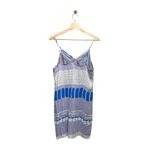Anthropologie Addison 100% Silk Slip Dress Blue Size M  Photo 10