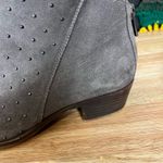 Lucky Brand Lucky Breena Gray Studded Ankle Boots‎ Size 6 Photo 4