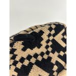 Obermeyer Tan Black pattern Winter Hat Cap 100% Wool Women’s One Size Photo 4