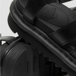 Dr. Martens  Doc Blaire black platform gladiator sandals black leather size 9 EUC Photo 2