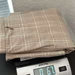 Gap Brown Plaid Cotton Blend Stretch Knee Length Casual A-Line Skirt Size 4 Photo 12