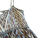 Free People  Periscope Mini Babydoll Dress Spaghetti Strap Cutout Back Size Small Photo 2