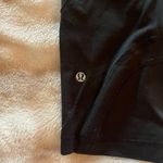 Lululemon Athletica Black Cropped Black Leggings Size 8 Yoga Workout 20” Long Photo 6