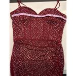 Speechless Junior's Sweetheart-Neck Mesh Stones & Cascade Mini Dress Size 9 NWOT Photo 8