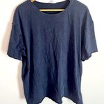 Urban Outfitters Out From Under Women's Size Large Short Sleeve Tee Shirt Black Washed Relaxed Photo 0