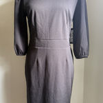 New York and Company Black Retro Style Dress Medium Glam Party Cocktail NWT Photo 0