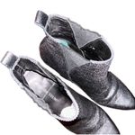 Ivanka Trump  Pewter Leather Ankle Boots Size 6.5M) Photo 4