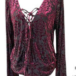 Venus ‎ VELVET FAIRY LACE UP TOP X LARGE NWT Photo 0