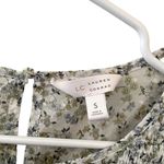 LC Lauren Conrad floral prairie lace women's blouse long sleeved boho frills Photo 4