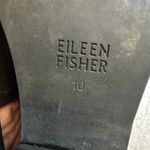 Eileen Fisher Dana Mule Black Platform Slip on Shoes, Sz 10, Photo 6