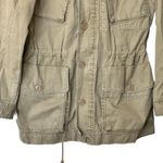 J. Crew Boyfriend Fatigue Military Parka utility Jacket S Green Photo 5