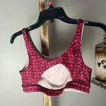 Lululemon  Red Patterned Sports Bra Size 6 Medium Photo 4