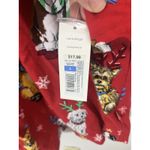 Nick & Nora New  Reindogs Christmas Nightgown Dog Pajamas Large Sleep Shirt Red Photo 5