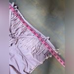 MeetCurve solid pink fringe‎ ruffle bandeau swim dress, size XL Photo 9