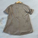 Wonderland by Orange  Women’s Medium Distressed Top Casual Neutral Tan Photo 8