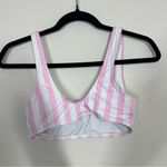 Stoney Clover Lane Target x  Pink Striped Bikini Top Photo 5
