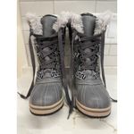 Mukluk Alexa Boots Women Size 6 Grey Lace Photo 1