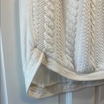 Bordeaux  White Textured Herringbone Quilted Tank Top - Size Small Photo 7