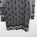 Free People Botanical Forest Knit Lace Long-Sleeve Bodycon Dress Size Medium M Photo 3