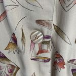 Vtg Sz S Oversized Jacket Blazer Toni Garment All Over Print 1 Button Grandma Photo 6