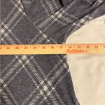 Erin London Charcoal and White Cowl Neck Sweater Gray Size 2X Photo 2