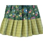 Anthropologie  Zosime Halter Green Floral Maxi Dress Boho Size 8 MINT CONDITION Photo 7