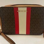 Michael Kors Jet Set Medium Logo Stripe Camera Bag Photo 1
