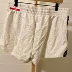 Champion  Women's Light Grey Athletic Shorts Graphic Tape Logo Casual Size XL Photo 2