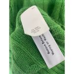 J.Crew Cable Knit Wool/Angora Blend Green Men Sweater Sz L Size L Photo 3
