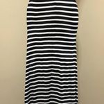 BCBGMAXAZRIA MAXAZRIA Black & White Striped Maxi Skirt Size XL Photo 4