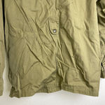 Vtg L'Esquimau International Womens Shirt 40 Khaki French Safari Hunting Snap Brown Photo 8