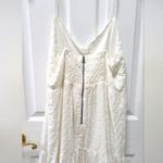 Alice + Olivia NWT Fae White Eyelet Mini Dress 10 Photo 3
