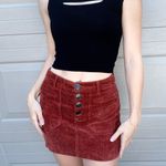 ZARA Corduroy Mini Skirt Photo 2