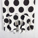 Maeve Anthropologie Size 2 Skirt Trumpet Black White Polka Dot Knee Length 437 Photo 5