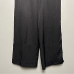 J.Crew  Wide Leg High Rise Belted Black Trousers Paper Bag Waist Women’s Size 10 Photo 5