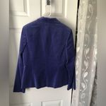 Amanda Smith Vintage  Velvet Rhinestone Button Blazer Jacket cotton women size 10 Photo 6