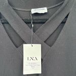 LNA  Nuri cross front ribbed dress‎ in black size 1x NWT Photo 2