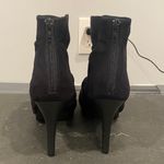 Fioni Clothing Black Suede Open Toe heels Photo 2