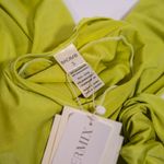 NEW Baobab Mia Midi Pareo Stretch Knit Cut Out Dress Swim Coverup Green Small Photo 2