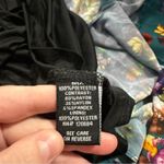 Torrid Blue Multicolor Floral Print Strapless High Low Midi Dress Size 12 Photo 6