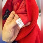 J.Crew The Pencil Skirt Red Wool Blend Women's Skirt Sz 00 Photo 4