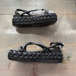 Shu Shop Black Lilith Platform Sandals Sz 7.5 NIB Photo 1