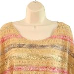 American Eagle  Outfitters Women's High-Low Lace Overlay Top Size Large Photo 5